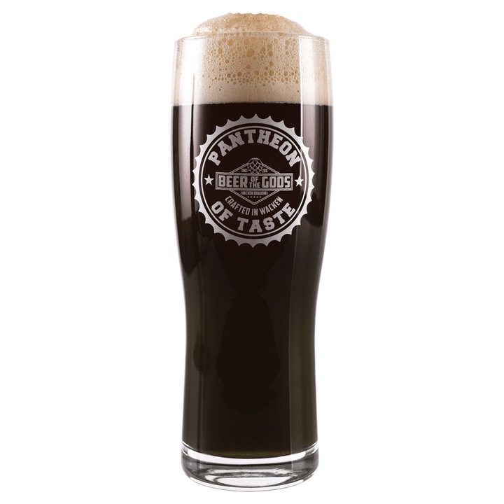 Комплект 3 бирени чаши Wacken Brewery, 300 мл, с маркировка за калибриране, 17.5 см