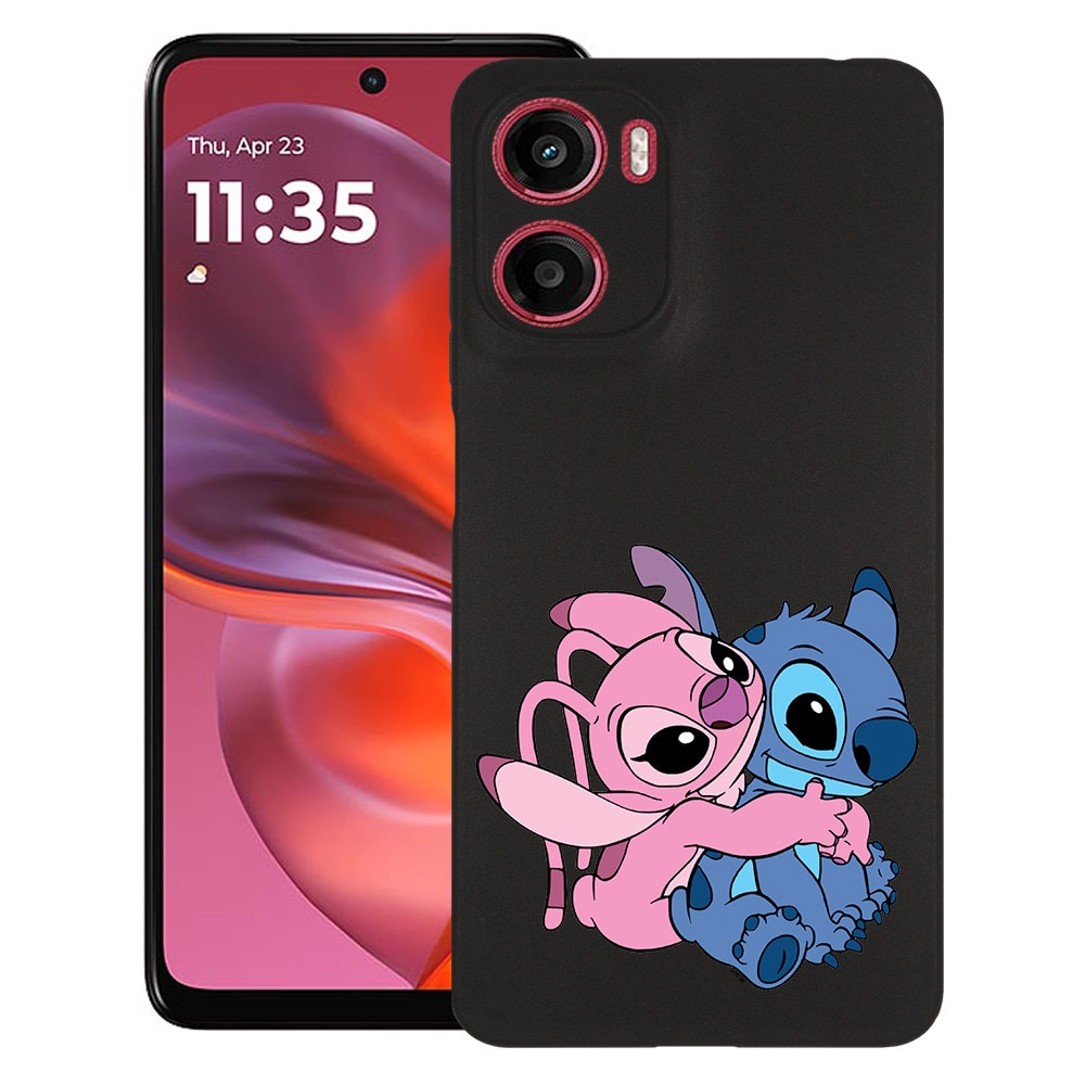 BestCase® Husa pentru Motorola Moto G06 cu Design Angel Hugging Stitch, TPU Mat Ultra Slim, 2082906 B 1842