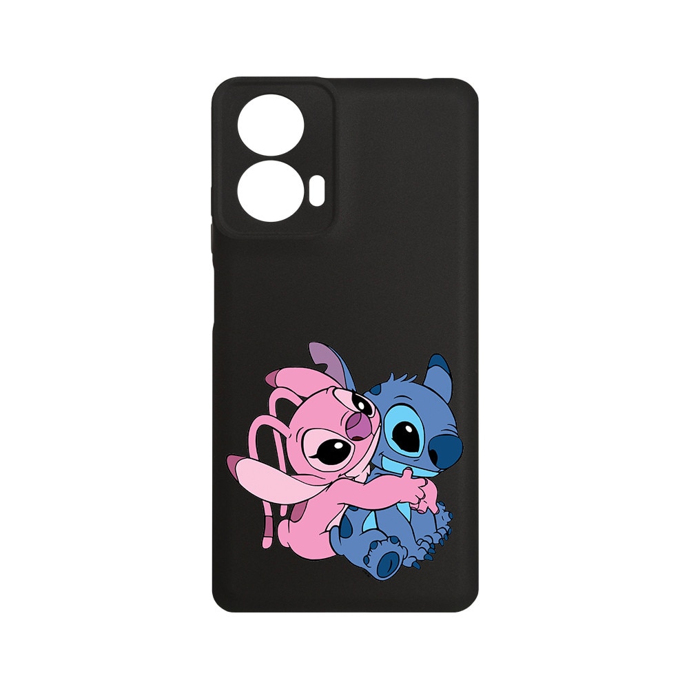 BestCase® Husa Slim Silicon pentru Motorola Moto E14 / Moto G04, Angel Hugging Stitch, 1805824 B 1842