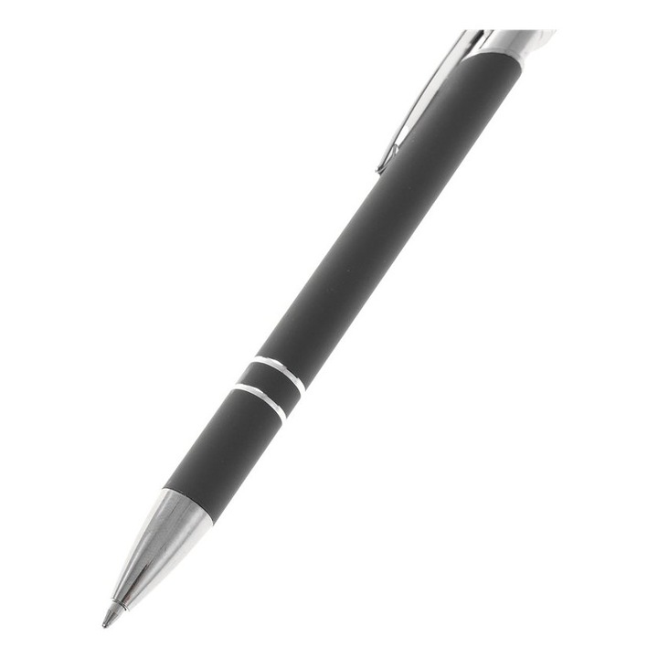 Pix metalic cu corp Soft-Touch si stylus ERGO - Negru, Createur