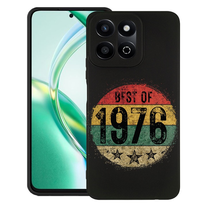 BestCase® Husa Slim Silicon pentru Honor 200 Smart, Best Of 1976, 1923378 B 1909