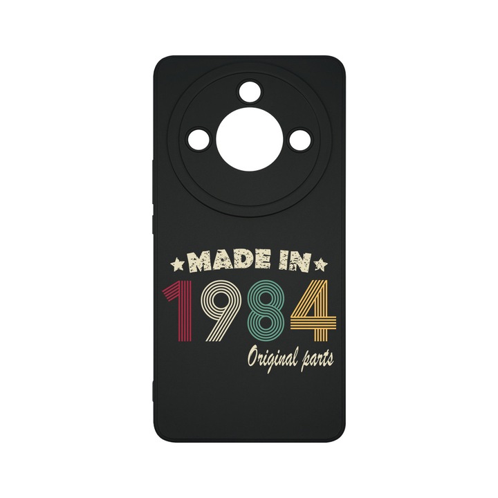 BestCase® Husa Slim Silicon pentru Honor Magic6 Lite, Original Parts - Made In 1984, 1714542 B 2001