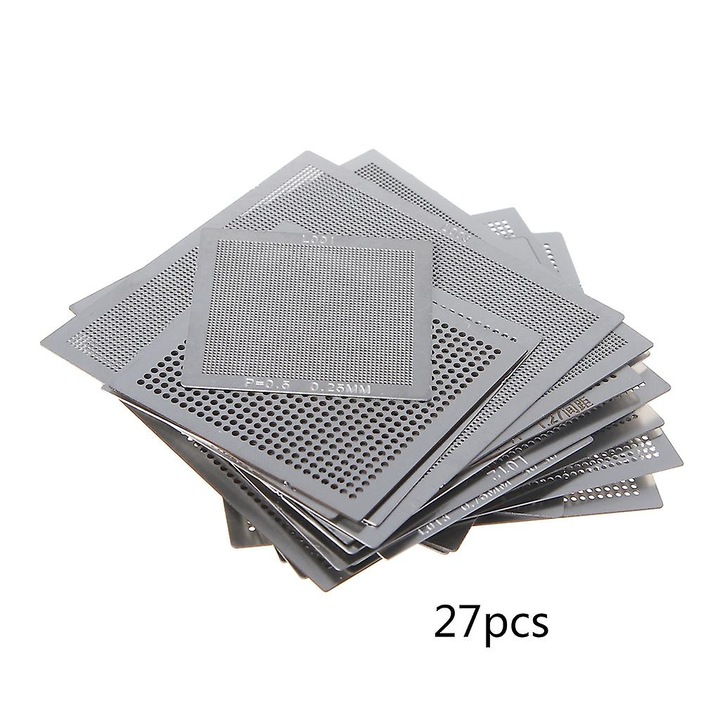 Sabloane universale pentru SMT SMD, Plasa din inox