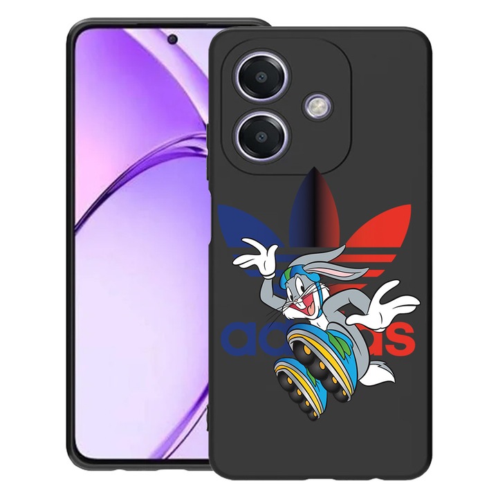 BestCase® Husa Slim Silicon pentru OPPO A40 / A40M / A60 5G, Mad Bugs Bunny, 1992022 B 1836