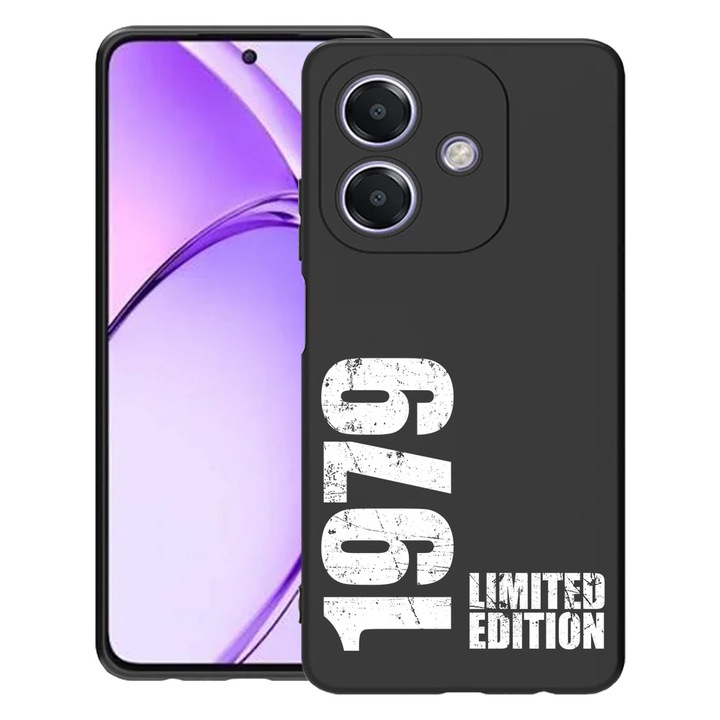 BestCase® Husa Slim Silicon pentru OPPO A40 / A40M / A60 5G, Limited Edition 1979, 1992022 B 1954