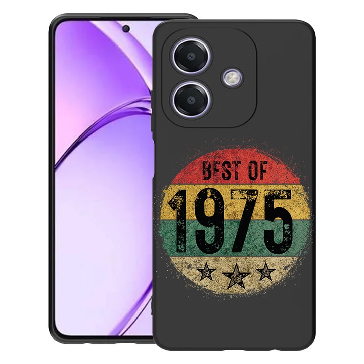 BestCase® Husa Slim Silicon pentru OPPO A60 5G / A40M / A40, Best Of 1975, 1994500 B 1908
