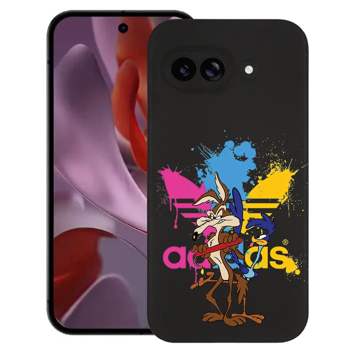 BestCase® Husa Slim Silicon pentru Google Pixel 9a, Road Runner Bip Bip, 1926335 B 1837