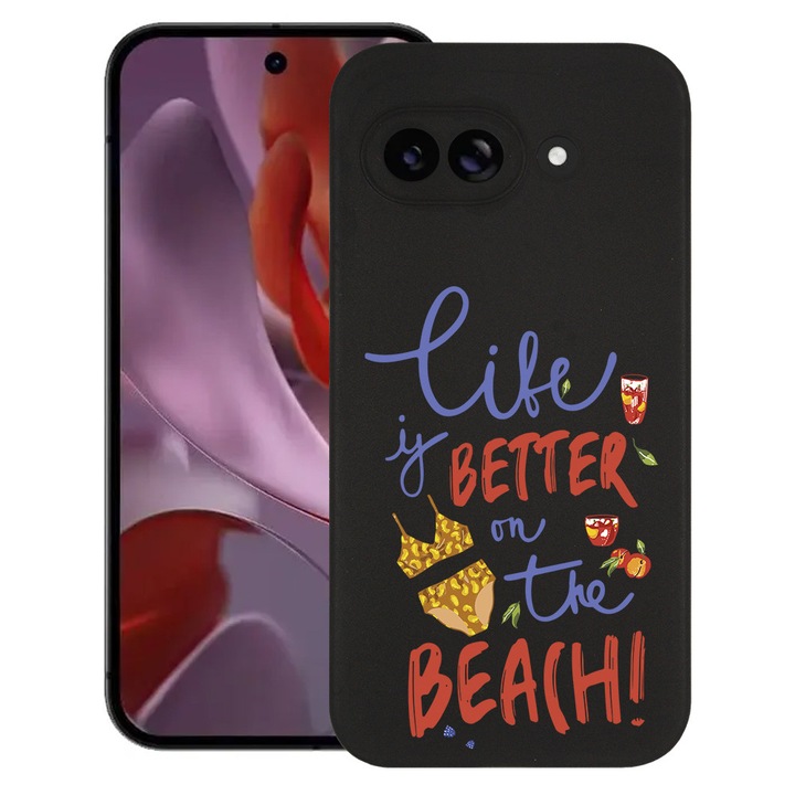 BestCase® Husa Slim Silicon pentru Google Pixel 9a, Beach, 1926335 B 1874