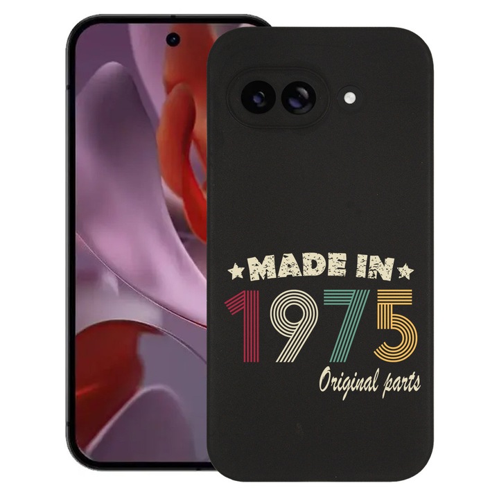 BestCase® Husa Slim Silicon pentru Google Pixel 9a, Original Parts - Made In 1975, 1926335 B 1992