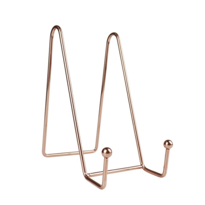 Suport de expunere decorativ, set 2 bucati, inox, 15x12x8cm, design triunghiular