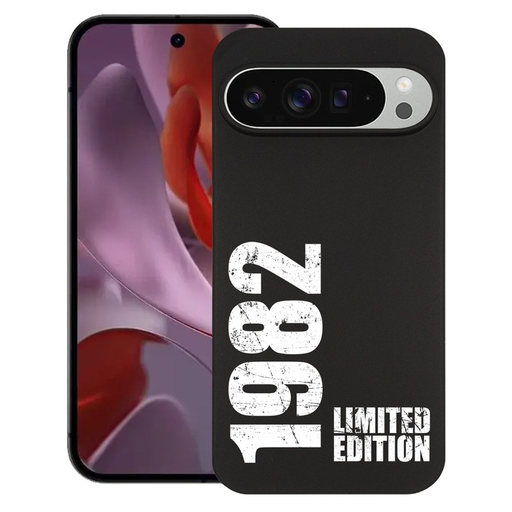 BestCase® Husa Slim Silicon pentru Google Pixel 9, Limited Edition 1982, 1805822 B 1957