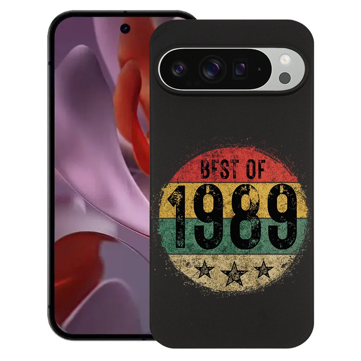 BestCase® Husa Slim Silicon pentru Google Pixel 9 Pro, Best Of 1989, 1805823 B 1922