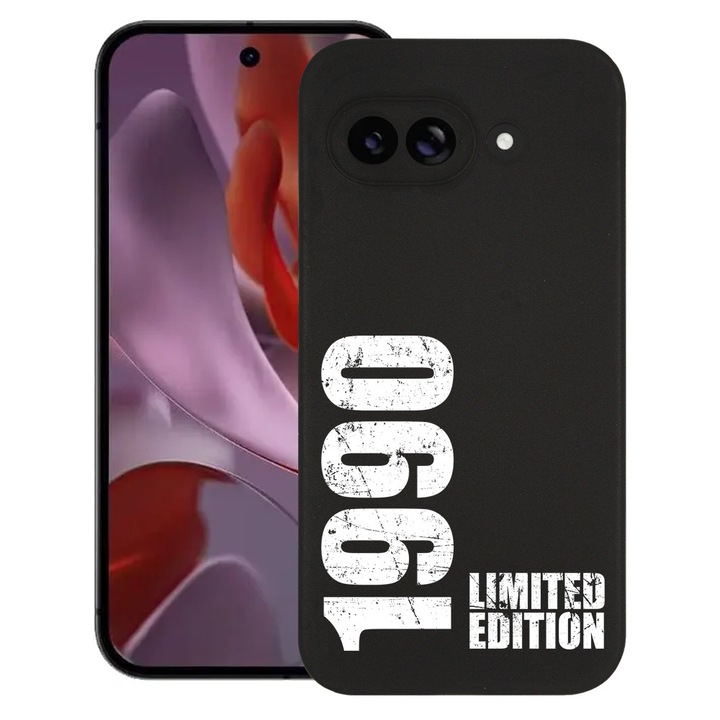 BestCase® Husa Slim Silicon pentru Google Pixel 9a, Limited Edition 1990, 1926335 B 1965