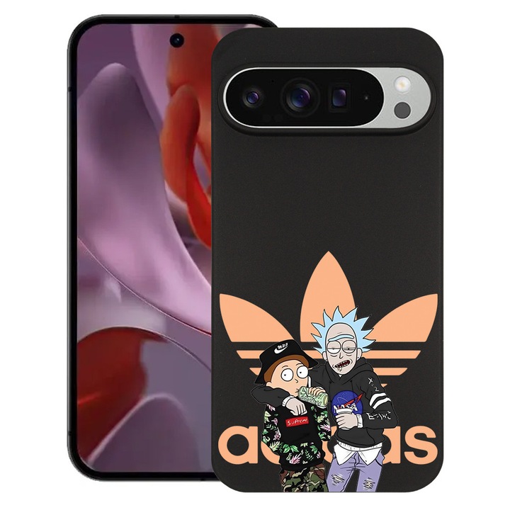 BestCase® Husa pentru Google Pixel 10 Pro XL cu Design Rick, TPU Mat Ultra Slim, 2052000 B 1839