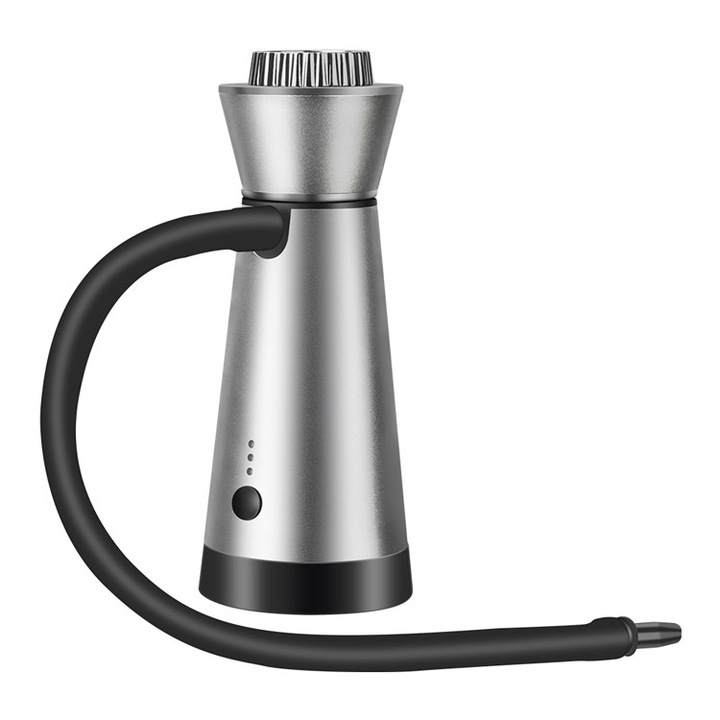 Afumatoare, reglare in 3 viteze, intensifica aroma alimentelor, detasabila, foloseste aschii de lemn, potrivita pentru o varietate de situatii, 16, 4x6, 5x5, 7cm, argintie