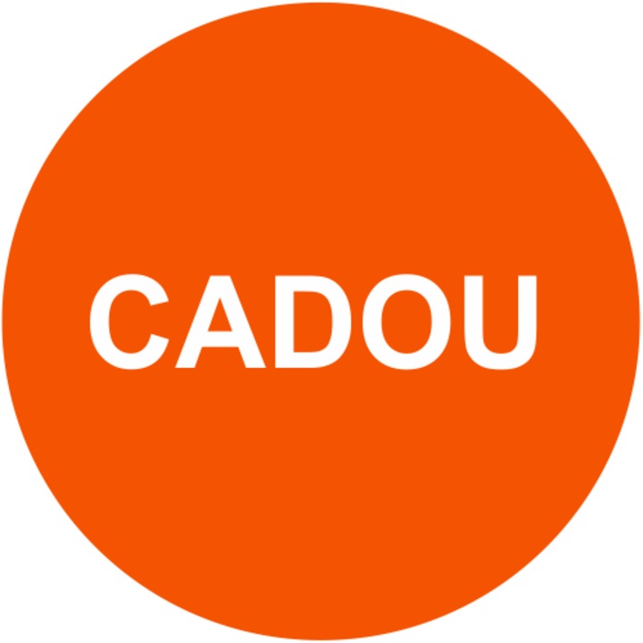 Etichete promotionale Cadou, Autoadezive usor de aplicat, Cri-Flo, Culoare Rosu, Diametru 40mm