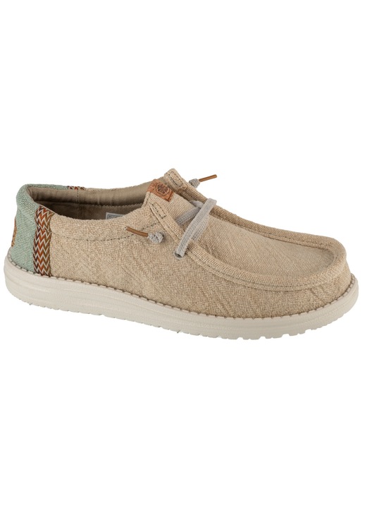 Pantofi sport, Hey Dude Wally Jute 43085, Bej