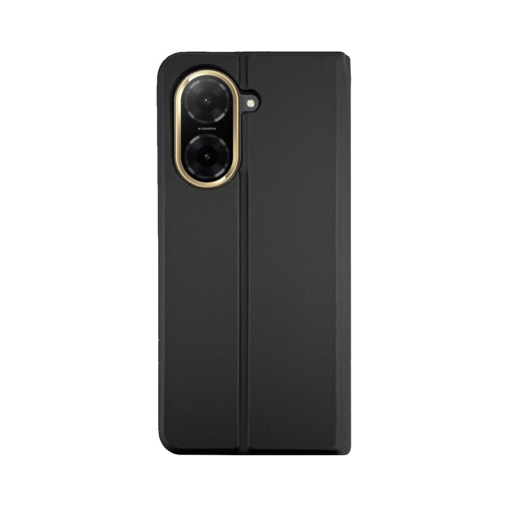 Husa de protectie tip carte CENTO Soho compatibila cu Xiaomi Redmi A5 Negru Premium, Inchidere magnetica, Protectie Sporita, Anti soc, Anti zgarieturi, Functie de stand