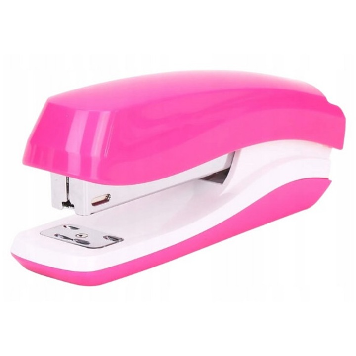 Deli RIO 0350 tűzőgép, 25 lapos, rózsaszín