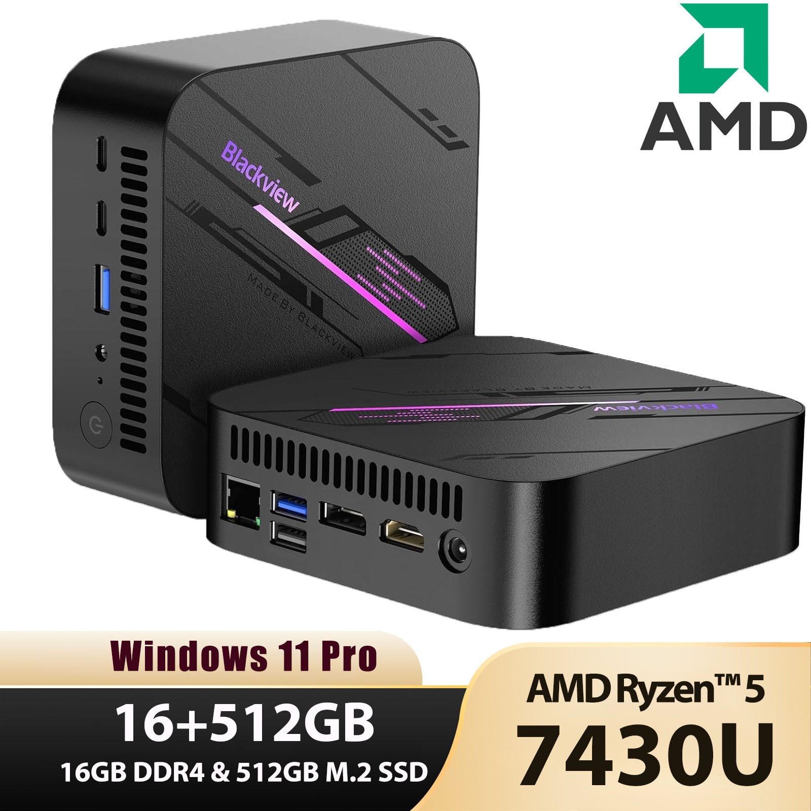 Mac Mini PC Apple cu procesor Apple M4, 10 nuclee CPU and 10