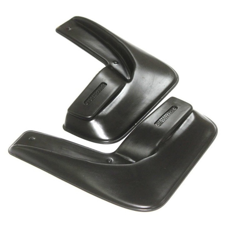 Set 2 bucăți apărători noroi cauciuc CED AUTO TRADE SKODA OCTAVIA III 2012-> montaj față, inclusiv șuruburi de prindere