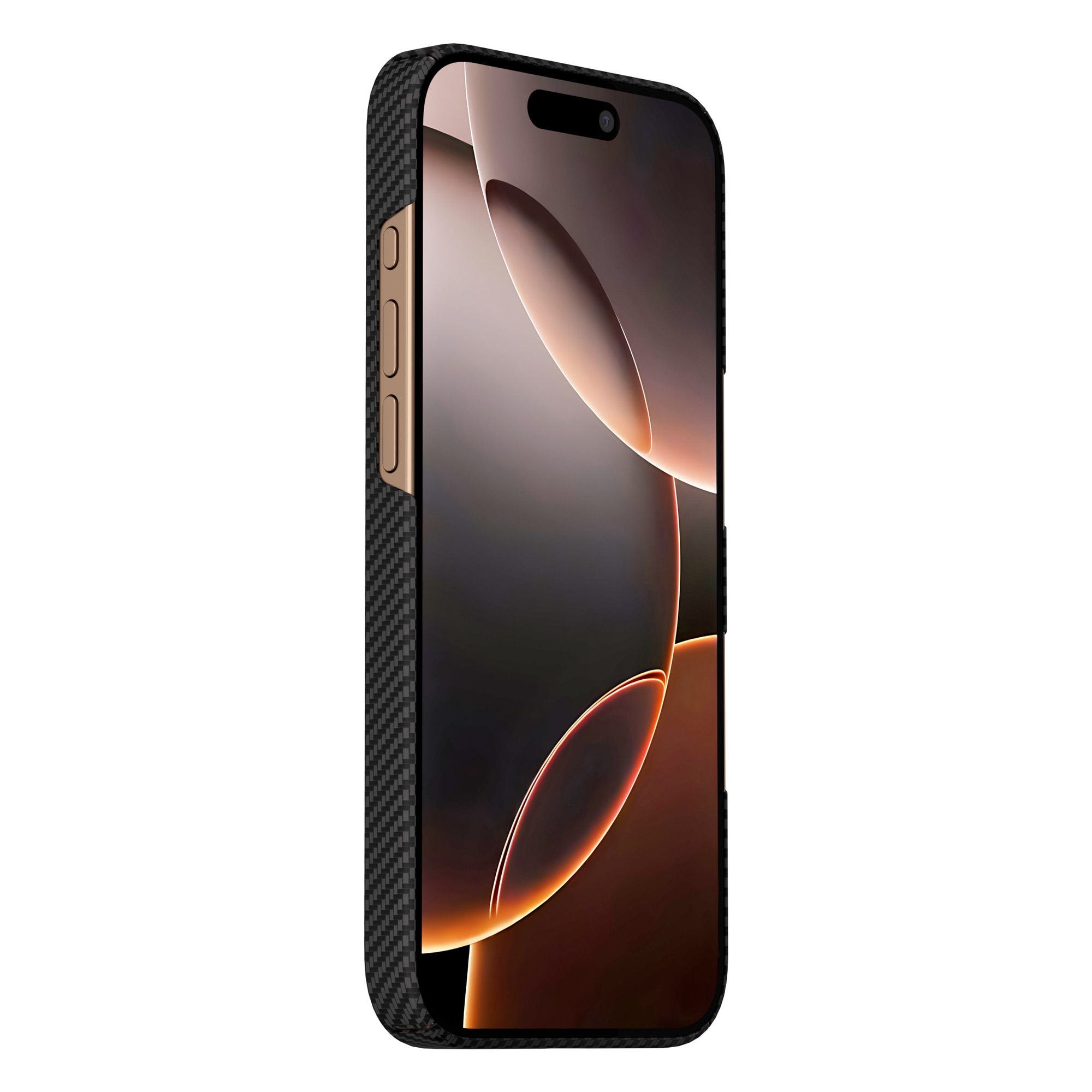 Husa NOA AirShield Magnetica din Aramida pentru iPhone 16 Pro Max, Protectie avansata, MagSafe, Subtire, Neagra