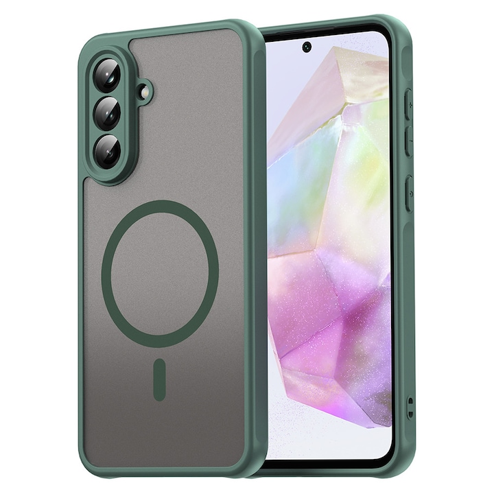 Husa Protectie Compatibila cu Samsung Galaxy A56 5G, Tim, Green