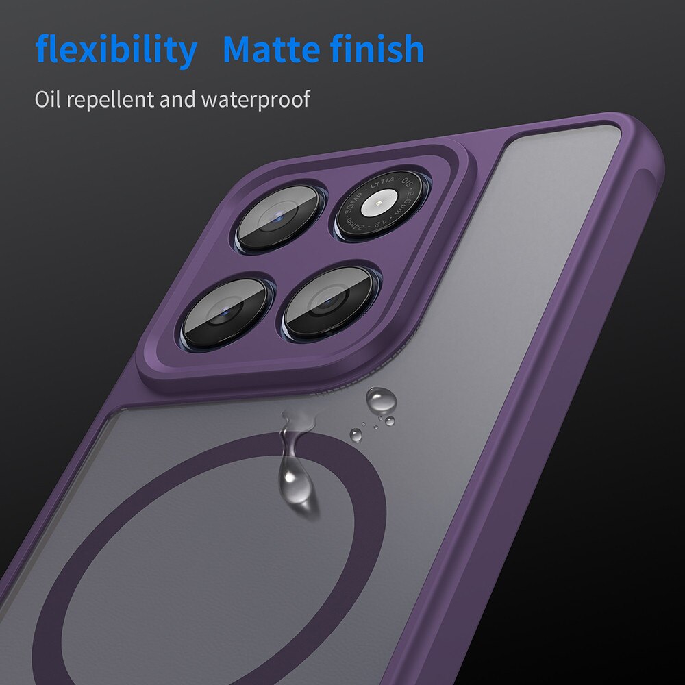 Husa pentru Motorola Edge 60 / 60 Fusion - Techsuit HaloFrost II MagSafe - Purple