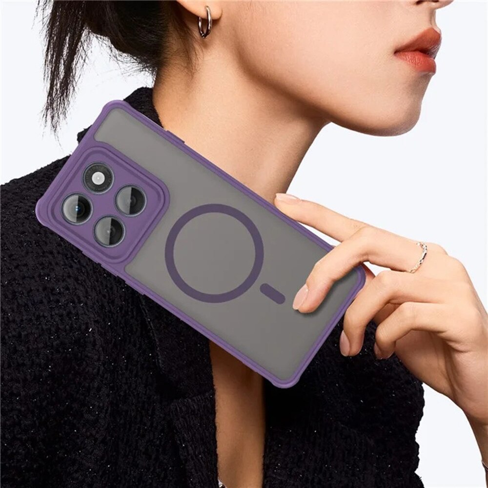 Husa pentru Motorola Edge 60 Pro - Techsuit HaloFrost II MagSafe - Purple