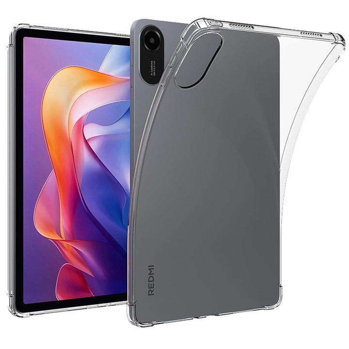 Husa pentru Tableta Xiaomi Redmi Pad 2, 11.0" (2025), Silicon TPU, Transparenta