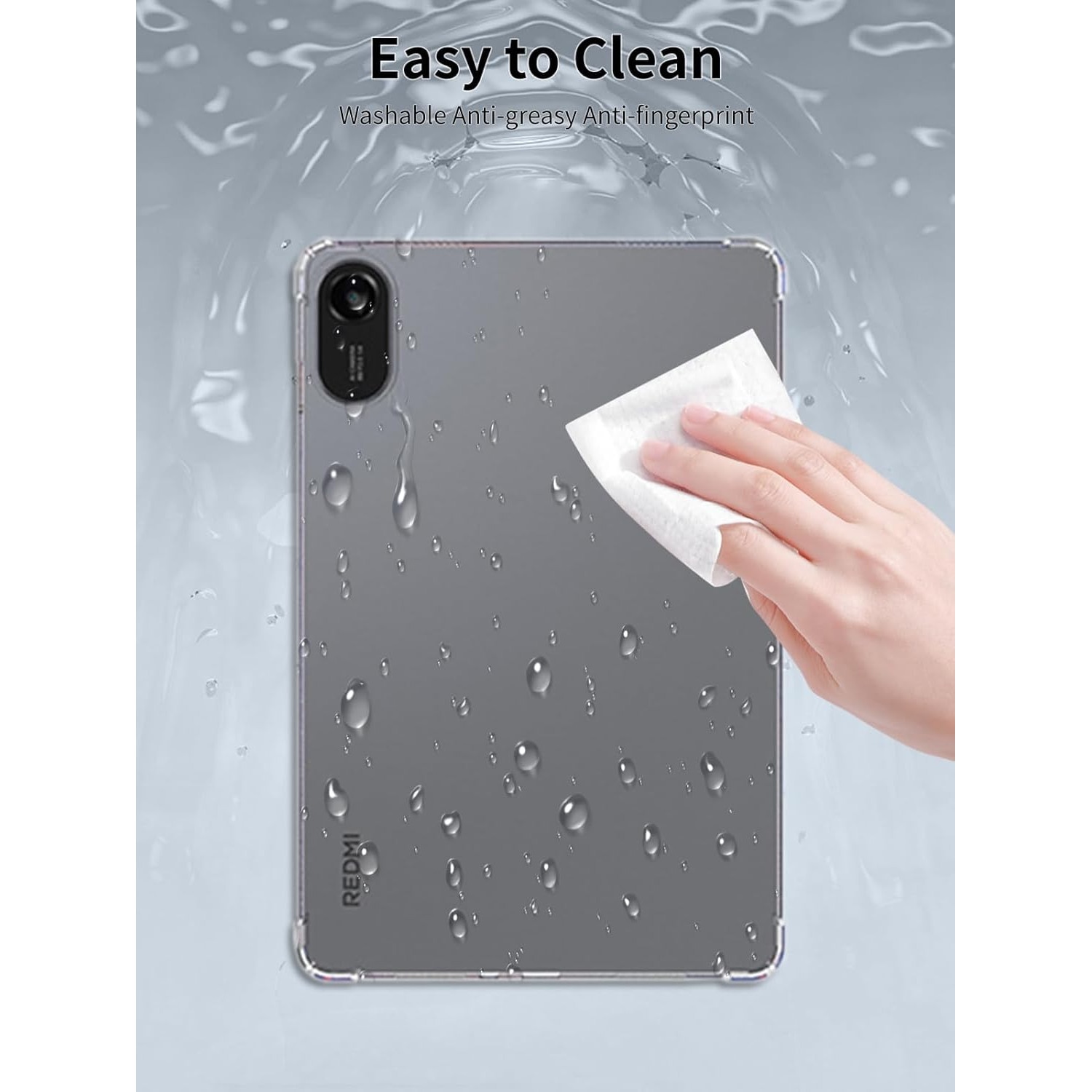 Husa pentru Tableta Xiaomi Redmi Pad 2, 11.0" (2025), Silicon TPU, Transparenta