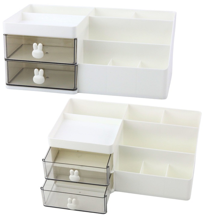 Organizator functional de birou, scule, cosmetice, partitii, sertare