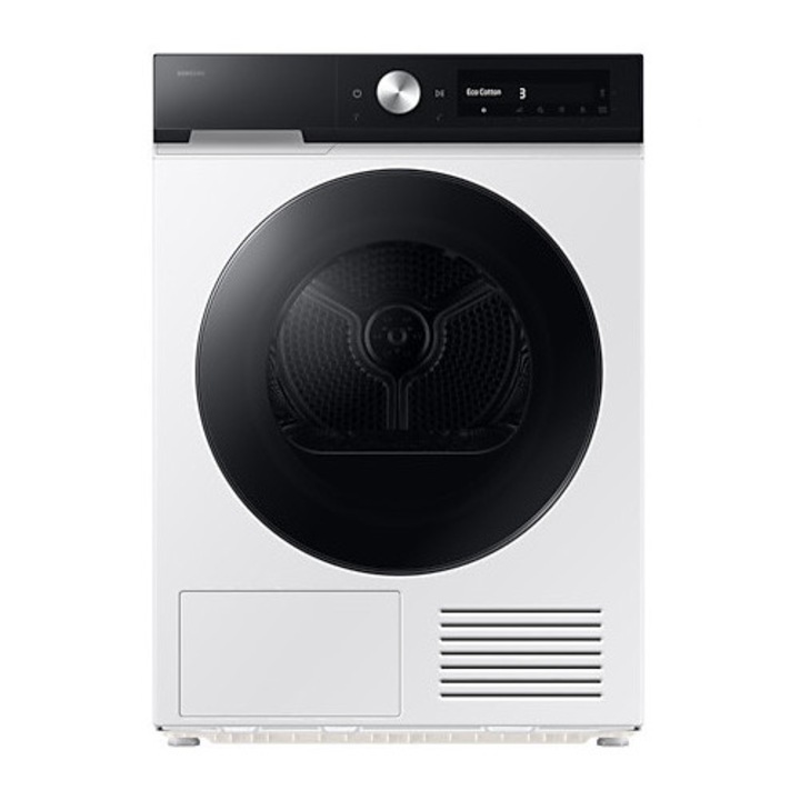 Uscator de rufe Samsung DV90DB7845GEU4, pompa de caldura, 9 kg, Clasa A, SmartThings, AI Control, Hygiene Care, AI Dry,WiFi , Alb
