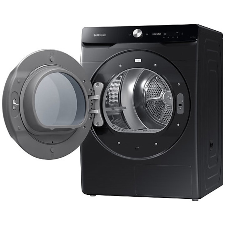 Сушилня Samsung DV16DG8600BVU4, Хибридна термопомпа, Сушене 16 кг, Клас C, SmartThings, AI контрол, Hygiene Care+, AI сушене, WiFi, Черен