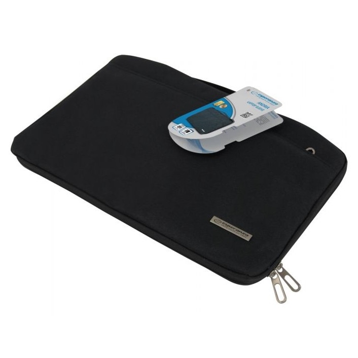 Husa laptop Esperanza ET195 Andria 15,6", neagra, 405x280x30mm, poliester