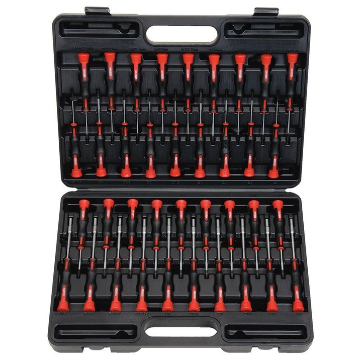 KS Tools 37 darabos csavarhúzókészlet, többszínű