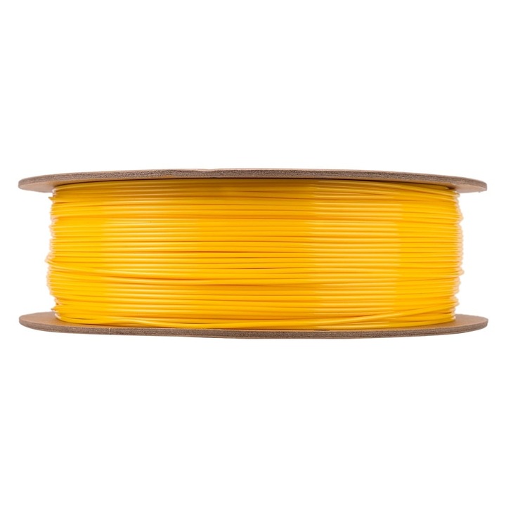 Filament 3D eSUN PETG galben 1,75 mm 1 kg, rezistent la zgârieturi, ușor de procesat