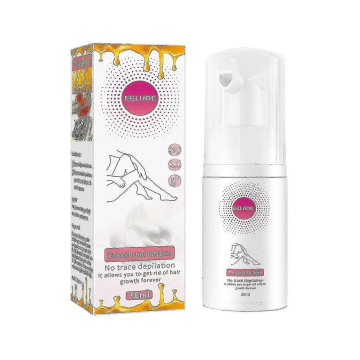 Crema depilatoare cu extracte botanice, 100ml, pentru picioare si axile, fara iritatii