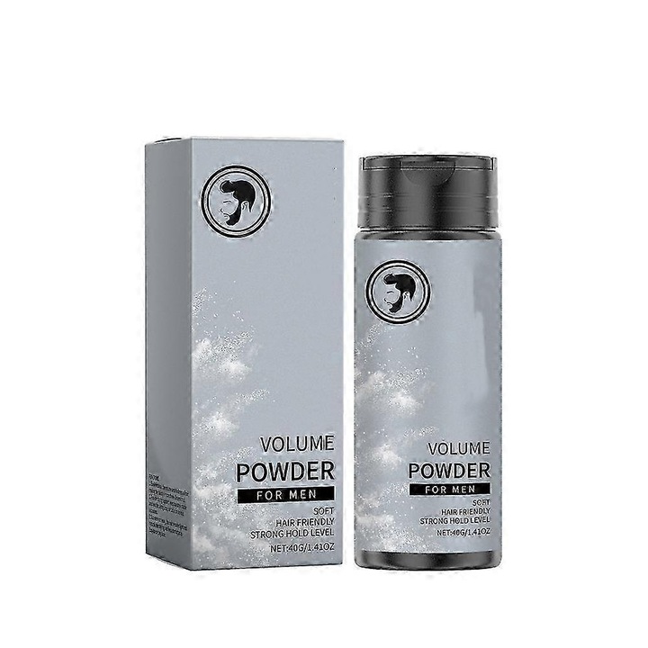 Pudra de par volumizanta, 40g, pentru barbati, efect de par pufoasa, usor de aplicat