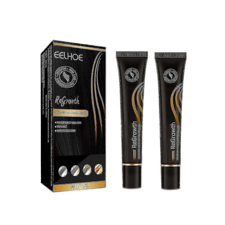Solutie Roll-on pentru Ingrijirea Parului Eelhoe Roll-on Densificare Par, 2pcs