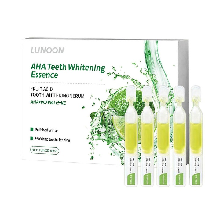 Ampulla fogkrém, fogkő és lepedék eltávolítására, valamint különféle szájüregi problémákra 15ml