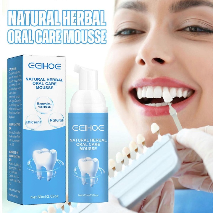 Fogtisztító hab fogkrém Hab kompressziós fogkrém 50ml