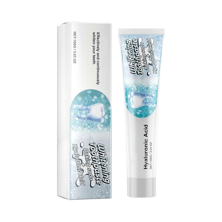 Folteltávolító Fehérítő fogkrém Tiszta száj Hűsítő és frissítő Teljesen habosító Világosító fehér Megelőzi a foltokat Védi az ínyt