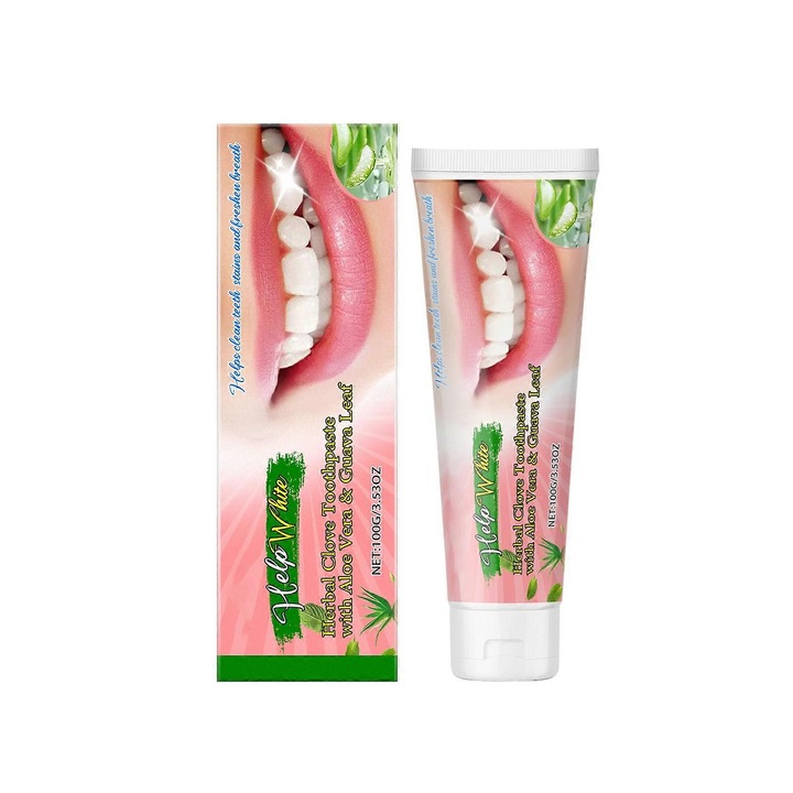 Fogfehérítő fogkrém, Friss lehelet, Növényi alapú