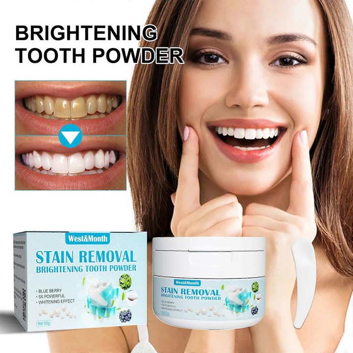 Szódabikarbóna fehérítő por, friss lehelet, fogkő eltávolító por, szódabikarbóna intenzív fogeltávolító fogpor, fogpor 3 db