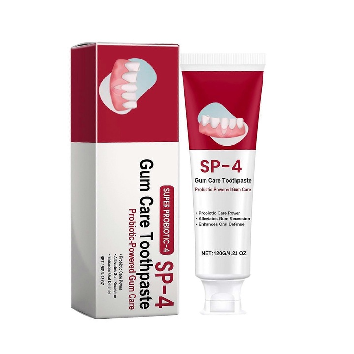 Fehérítő fogkrém, fogtisztítás, frissítő lehelet, fogvilágosító hatás, 120g