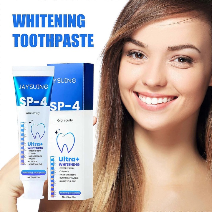 Probiotikus fogkrém felfrissíti a leheletet, megszünteti a fogfoltokat és a szagokat, Papaya enzimes fehérítő fogkrém 120g Fehérítő fogkrém