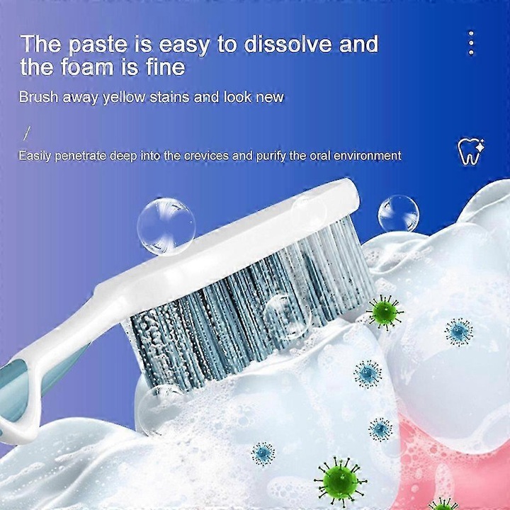 1-3 db-os fehérítő folteltávolító fogkrém, fogfehérítő, friss leheletet elősegítő, sárga fogakat javító családi csomag férfiaknak és nőknek, 2 db