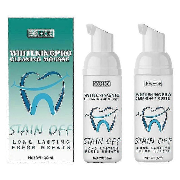 Eelhoe fogfehérítő tisztítóhab, mélytisztító fogfoltok, friss lehelet, fogfehérítő fogkrém -8248765462011