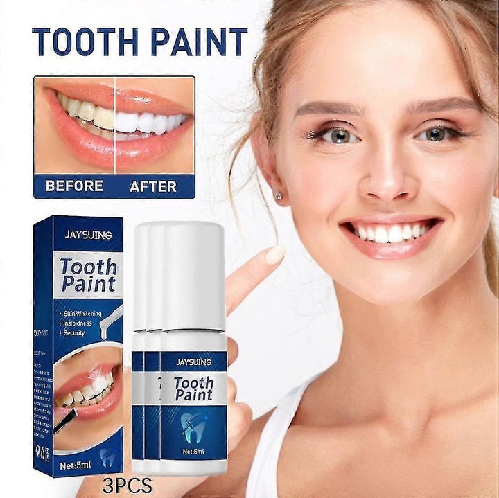 1 db Jaysuing fogfehérítő lakk, tisztítja a sárga fogfoltokat, a fogpiszkot, élénk fehér fogak, szájtisztító fehérítő lakk -8266977962730